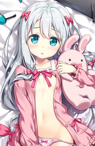 【二次・ZIP】エッチで可愛い紐パン娘の2次画像
