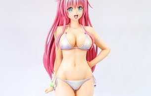 『ToLOVEる』ララのエロい水着でドスケベな身体が再現されたエロい等身大フィギュア