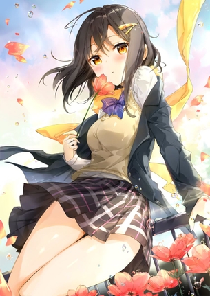 【画像】二次元黒髪キャラに萌え続けるスレ その10