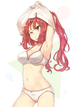 【2次】お着替え中の女の子の二次エロ画像 その20【お着替え中】