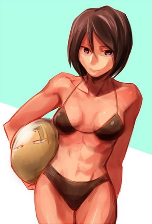 【進撃の巨人】ミカサのエロ画像集めてみたよ！