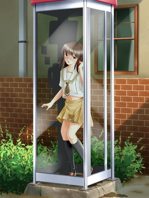 おもらしの二次元エロ画像。