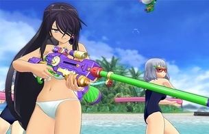 『閃乱カグラ PEACH BEACH SPLASH』と『一騎当千』コラボで女の子たちが水着参戦！
