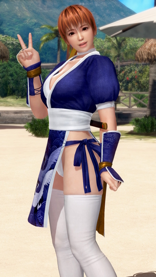 DOAX3 お気に入り水着でかすみちゃんのグラビア写真詰め合わせ