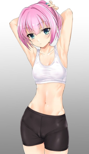 【2次】ワキがいやらしく強調されちゃってる女の子の二次エロ画像 その6【ワキ】