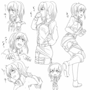 今夜のオナネタ画像は進撃の巨人でございます。