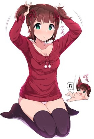 こんなにエロ過ぎるニーソの画像は反則です！