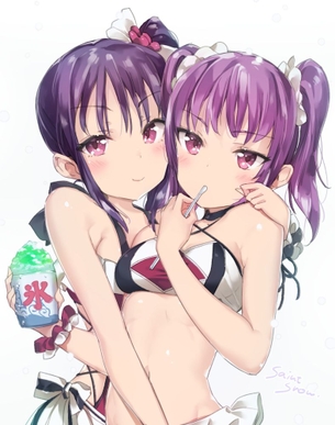 【二次・ZIP】クッソ暑いのでかき氷と虹美少女の画像まとめ