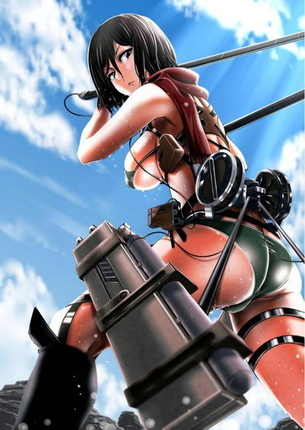 進撃の巨人の魅力についてエロ画像で検証