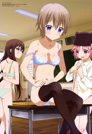 【画像】『がっこうぐらし！』で一番エロい体つきしてたのはwwwwww