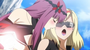 【画像】『ヴァルキリードライヴ マーメイド』8話のレズの乳繰り合いがエロイッィイイイ！！！