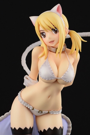 【衝撃画像】『フェアリーテイル』のルーシィフィギュアがドスケベ過ぎて少年の精通不可避www