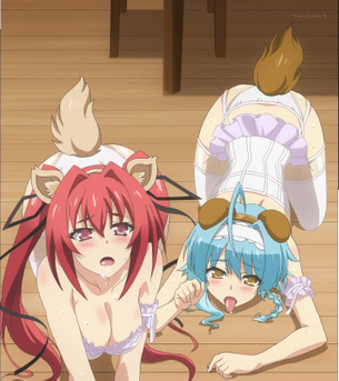 【秋アニメ】『新妹魔王の契約者BURST』1話での雌犬が工ロゲみたいでHすぐるよっっぉおおおお！！