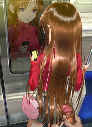 足コキの二次フェチ画像。