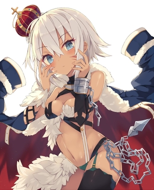 【二次・ZIP】紐をピンピン引っ張りたいガーターベルト娘の画像