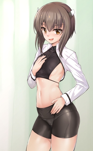 【二次・ZIP】ノーブラ状態な可愛い女の子のエッチな画像