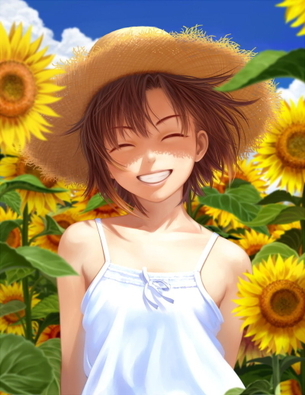 【二次】夏を感じさせるショートカット美少女の画像で癒されようぜ！！