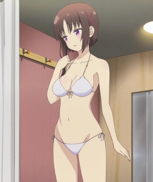 ひなこのーと第7話「まよえるみずぎ」 アニメ キャプチャー画像