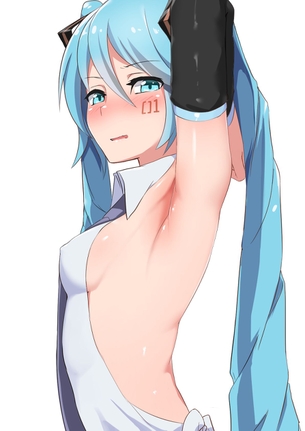 【二次・ZIP】ふっくら柔らかそうな虹美少女の横乳画像