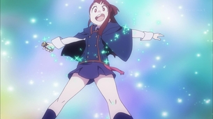 『リトルウィッチアカデミア』9話、今日もアッコの太ももご馳走様でした！！！！！！