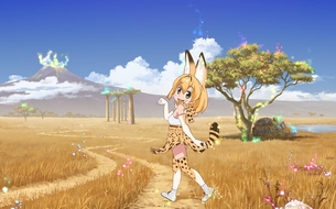 【画像】『けものフレンズ』サーバルちゃん可愛いすぎワロタwwwwwww