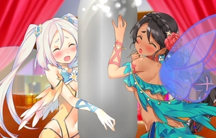 『オメガラビリンスZ』エロい格好の小さな妖精2人「チチ」と「パイ」が全身でシコシコしてくれる