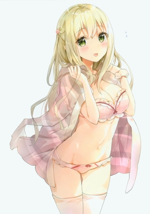 【二次・ZIP】エロ可愛いフリル水着下着の美少女画像