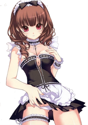 恥ずかしそうにスカートたくし上げてパンツ見せてくれる二次元美少女にぐう興奮するエロ画像。 vol.2