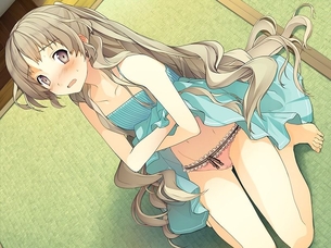 恥ずかしそうにスカートたくし上げてパンツ見せてくれる二次元美少女にぐう興奮するエロ画像。 vol.1