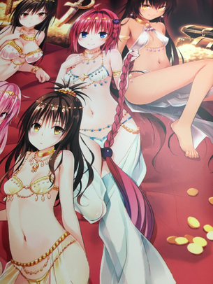 【マジキチ】『ToLoveる』の画像を専用アプリで読み取ると服が透けてエロい件wwwwww