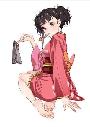 【画像】『甲鉄城のカバネリ』無名ちゃんの可愛いさは今期トップレベルwwwwwwww