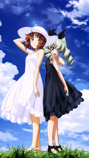 【画像】『ガールズ&パンツァー』で一番かわいい子と言えばwwwwwwwww