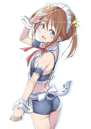 【画像】『ハイスクール・フリート』ミケちゃん可愛い過ぎワロタwwwwwwww