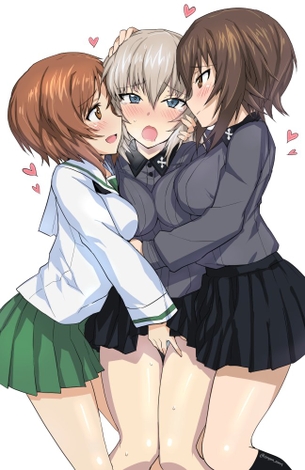 『ガールズ&パンツァー』で一番かわいい子の画像wwwwwwwwww
