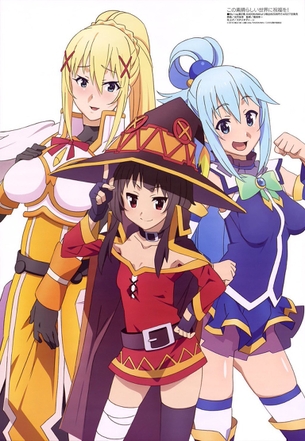 『この素晴らしい世界に祝福を!』めぐみんとアクア様の可愛い過ぎる画像をみて2期を待とうぞwwwwwwwww
