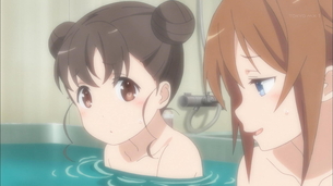 【はいふり】『ハイスクール・フリート』6話、巨乳お風呂シーンきたああああ！エロッォオオオ！！