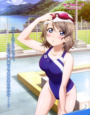 【画像あり】『ラブライブ！サンシャイン』の健康的エロス力は異常wwwwwwww