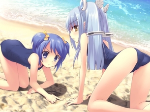 【二次元 27枚】 スクール水着が大好きな人のためのエロ画像が集まるスレ！ その8