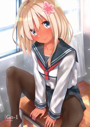 【二次・ZIP】日焼け・褐色肌が魅力的な女の子の画像