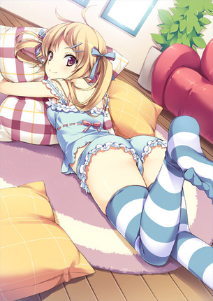 ニーソの二次エロ画像くだしあ。