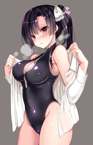 フロントジッパー競泳水着のエロ画像が集まるスレ