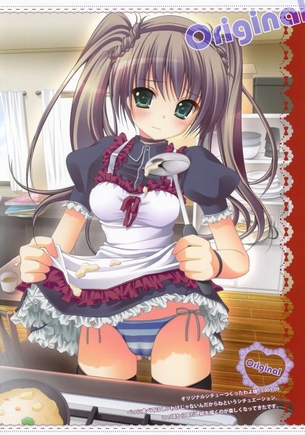 メイドの二次エロ画像で！