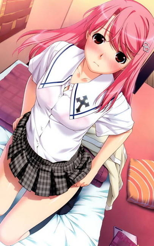濡れ透けの二次エロ画像くだしあ。
