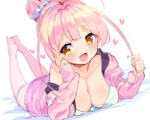 【二次・ZIP】Hなイタズラしたくなる寝そべり娘の2次画像