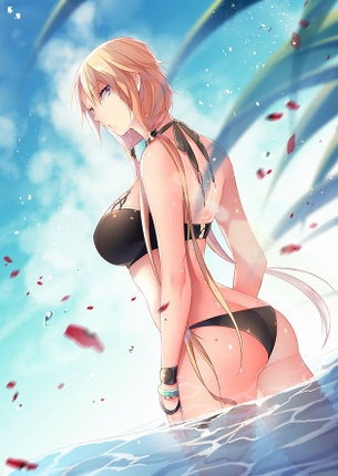 脱ぎかけの二次エロ画像で！