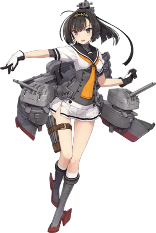 艦隊これくしょん 公式イラストまとめ 駆逐艦 秋月型・島風型