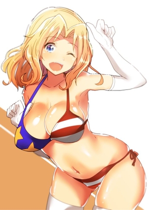 ケイ（星条旗ビキニ）の画像 50枚 ガールズ＆パンツァー