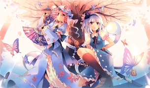 【11月24日は妖夢の日】ゆゆみょん（幽々子×妖夢）の画像 その2 50枚