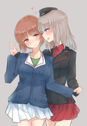 エリみほ（エリカ×みほ）の画像 50枚 ガールズ＆パンツァー