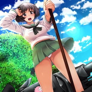 秋山優花里（制服）の画像 50枚 ガールズ＆パンツァー